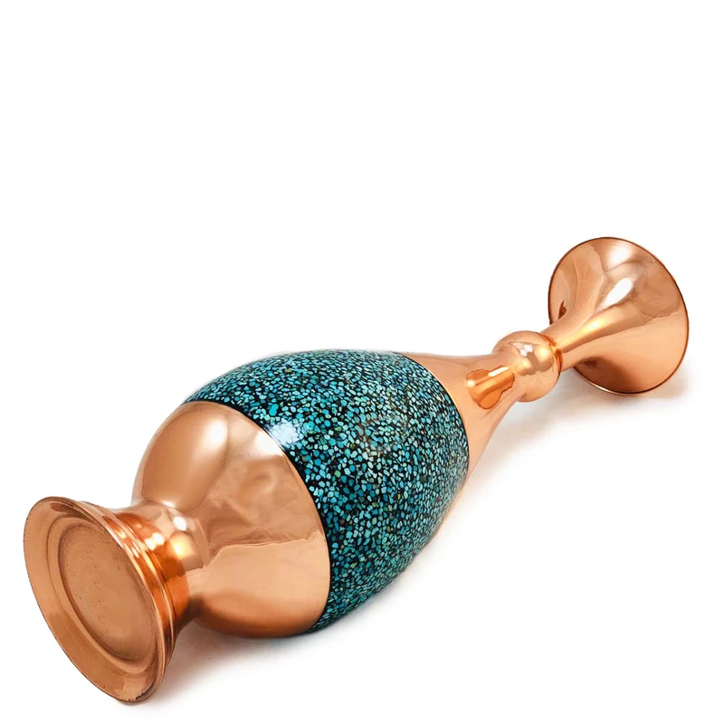 گلدان فیروزهکوبی دستساز اصفهانی، هنر روح اصفهان