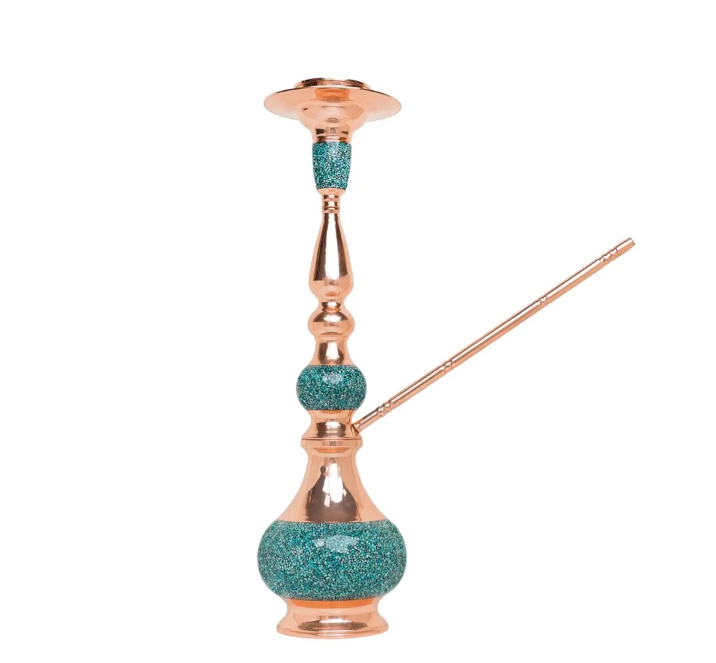 Firoozeh Kub Hookah – Isfahan Rooh Art