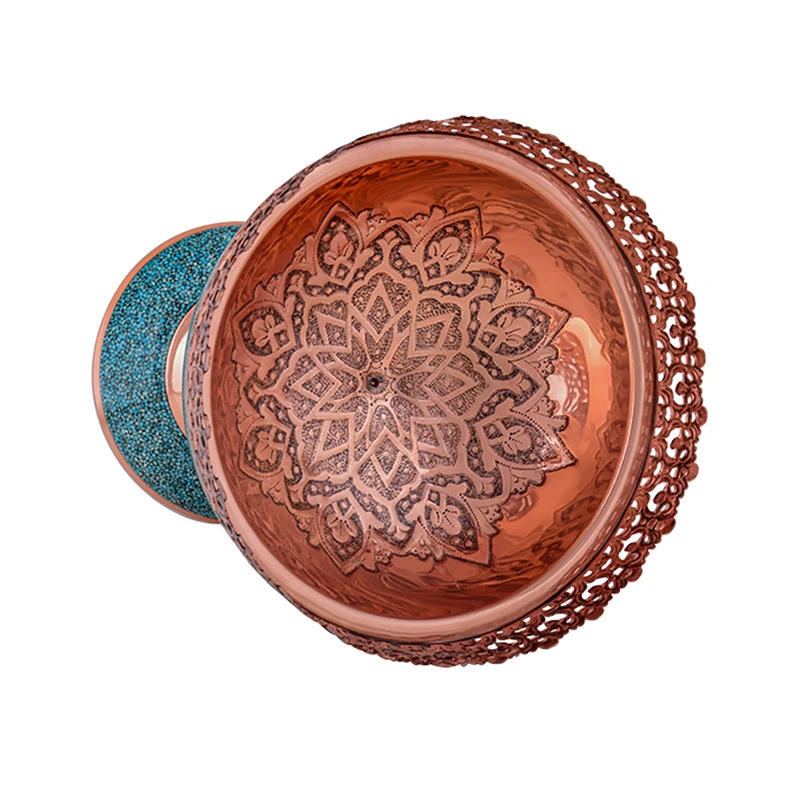 Firoozeh Kub Nut Bowl – Isfahan Rooh Art